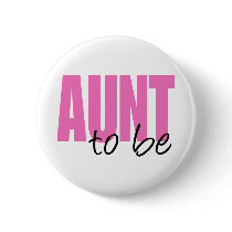 Aunt To Be (Pink Block Font)