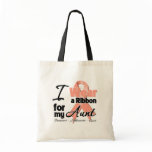 Aunt - Uterine Cancer Ribbon bags