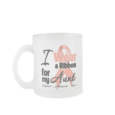 Aunt - Uterine Cancer Ribbon Mugs by shopforawareness