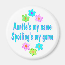 Auntie Spoils Fridge Magnets