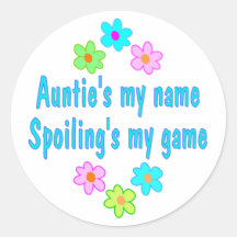 Auntie Spoils Sticker