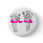 Auntie-to-Be Pinback Button