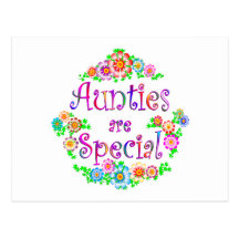 AUNTIES are Special Postcard
