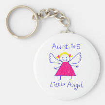 Auntie's Little Angel Keychains