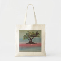 AuntMDesigns-Trees Canvas Bags