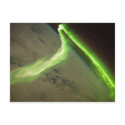 Aurora Australis from International Space Station postcards