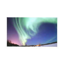Aurora Borealis Alaska Canvas Print