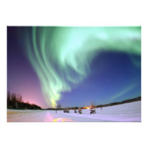 Aurora Borealis Custom Invitation