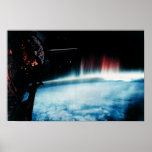 Aurora Borealis  from space Posters