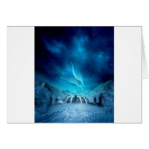 Aurora Borealis Greeting Card