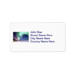 Aurora Borealis Personalized Address Labels