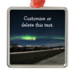 Aurora Borealis Night; Customizable ornaments