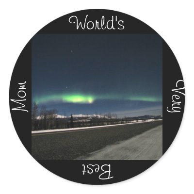 Aurora Borealis Night; Happy Mother's Day Sticker by Picture_Imperfect