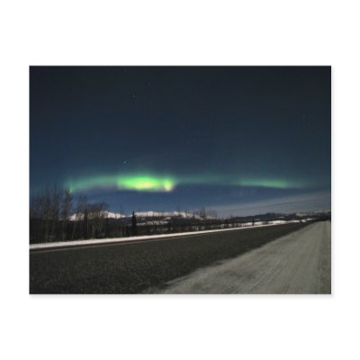 Aurora Borealis Night Postcards by Picture_Imperfect
