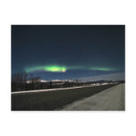 Aurora Borealis Night postcards