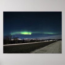 Aurora Borealis Night Print