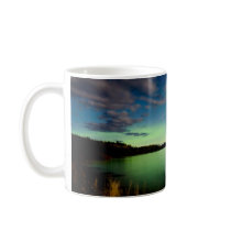 Aurora borealis (Northern lights) display Mug