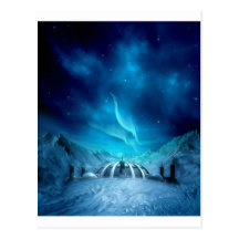 Aurora Borealis Post Card