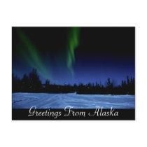 Aurora Borealis Postcard