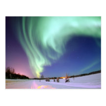 Aurora Borealis Postcard