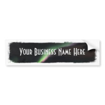 Aurora Borealis Streamer; Promotional Bumper Sticker