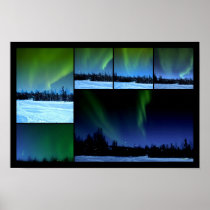 Aurora Collage Poster