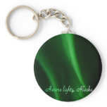 Aurora lights Alaska, keychain