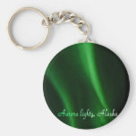 Aurora lights Alaska, keychain