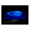 Aurora on Jupiter Hubble Telescope cards