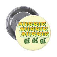 Aussie Aussie Aussie oi oi oi Pinback Buttons