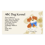 Aussie Cartoon Dog - Red Tri Business Card Templates