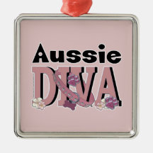 Aussie DIVA Christmas Ornaments