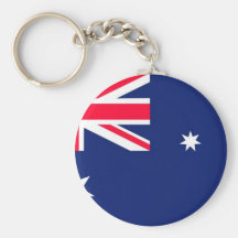 AUSSIE FLAG KEY CHAIN