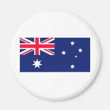 AUSSIE FLAG REFRIGERATOR MAGNETS