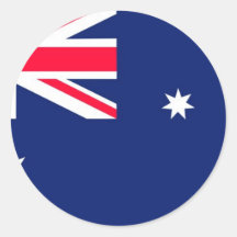 AUSSIE FLAG STICKER