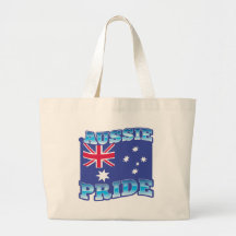 AUSSIE PRIDE with an Australian Flag Bag