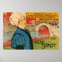 Ausstellung des Saechischen ~ German Advertising. Poster