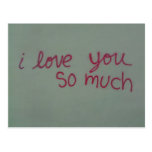 Austin Jo's Coffee - I love you so much Postcards
