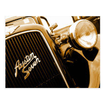 Austin Seven Postcards