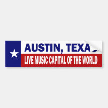 Austin, Texas Bumper Stickers