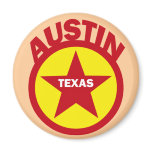 AUSTIN, TEXAS FRIDGE MAGNETS