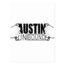 Austin Unbound Logo Postcard