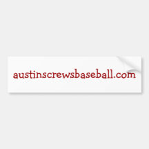 austinscrewsbaseball.com bumper sticker