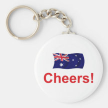 Australia Cheers! Keychain