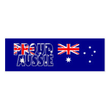 Australia Day Business Cards