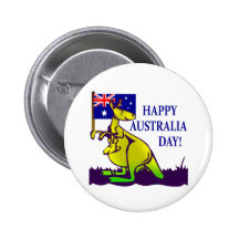 AUSTRALIA DAY T-Shirts and Gifts! Button