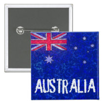 AUSTRALIA FLAG Button