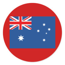 australia flag round