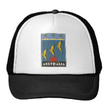 Australia Great Barrier Reef Queensland Trucker Hat