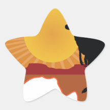 Australia Kangaroo Sticker